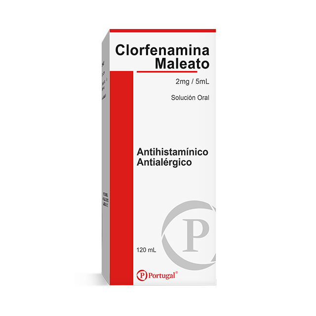 Clorfenamina 2Mg/5Ml X 120 Ml C/c – BOTICAPORTUGAL