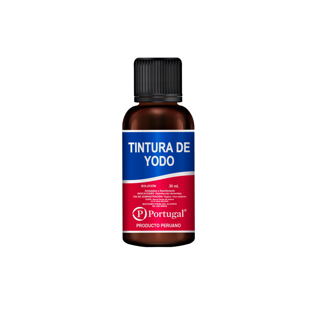 Tintura de Yodo 30 ml. BOTICAPORTUGAL