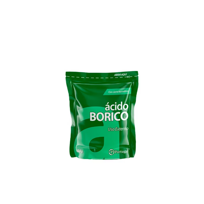 Acido Bórico 50 g. Zip