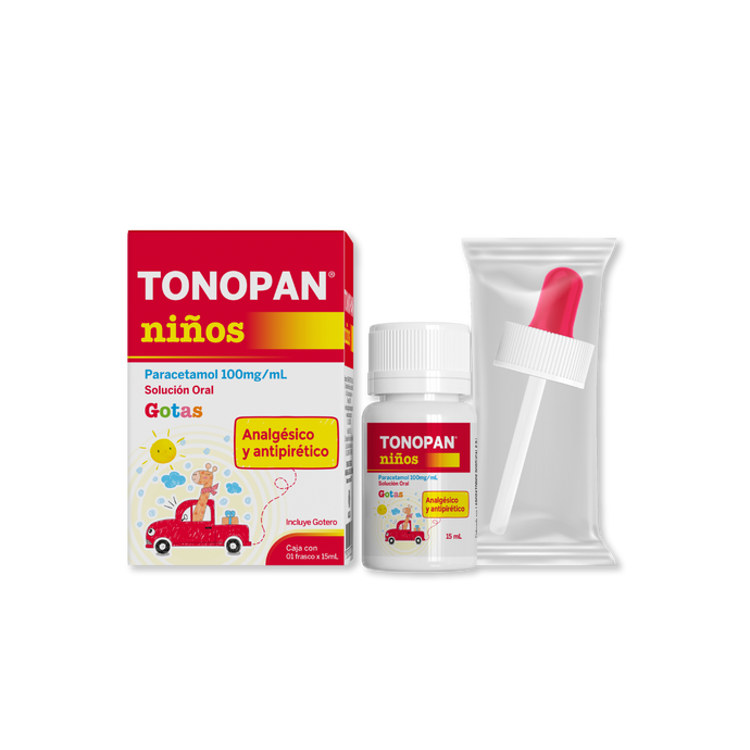 Tonopan Niños Solución Oral 100 mg/ 15ml