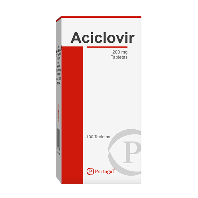 Aciclovir 200 Mg Tabletas - Blister