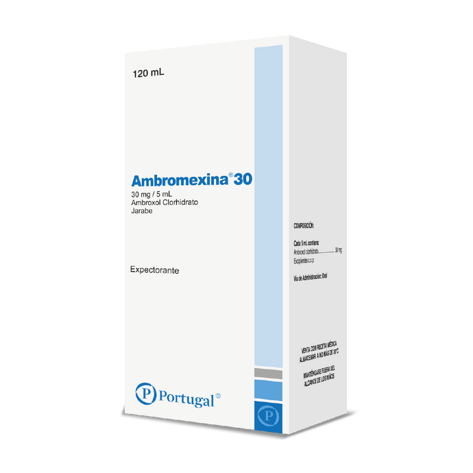 Ambromexina Jarabe 30Mg/5Ml 120 ml.