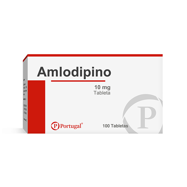 Amlodipino 10 mg tabletas. - Blister