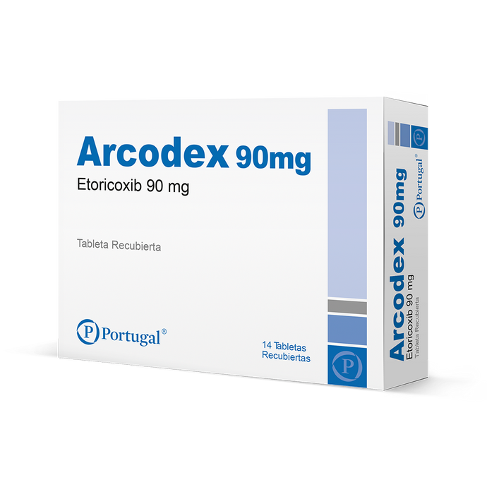 Arcodex 90 mg Tabletas Recubiertas - Blister