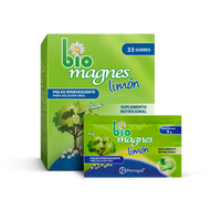 Biomagnes Limón Polvo Eferv. Caja 33 sobres 5 g.