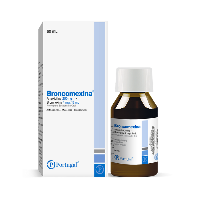 Broncomexina Pps 250mg/5ml 60 ml