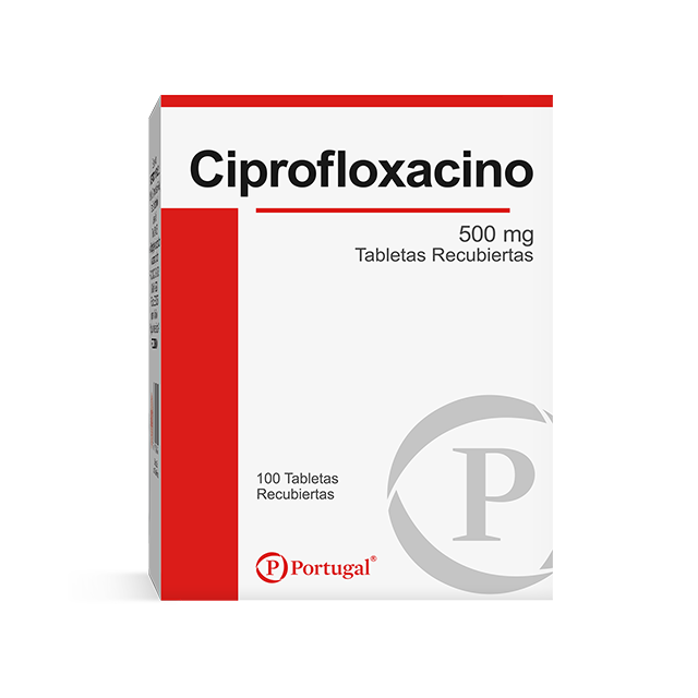 Ciprofloxacino 500 Mg. Tabletas Recubiertas - Blister
