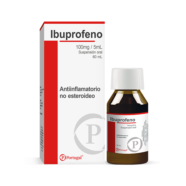 Ibuprofeno 100Mg/5Ml X 60 Ml C/C