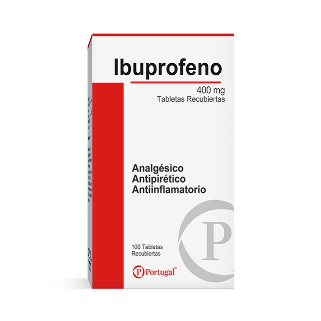 Ibuprofeno 400 Mg. Tabletas Recubiertas - Blister