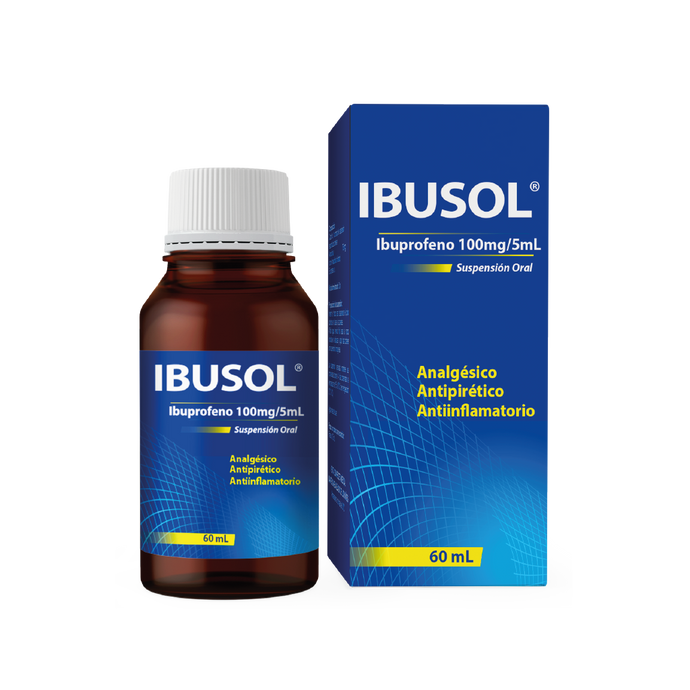 Ibusol Suspension Oral 100Mg/5Ml 60 Ml