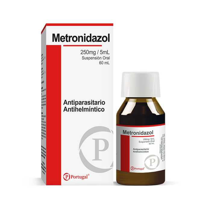 Metronidazol Susp Oral 250Mg 60 Ml