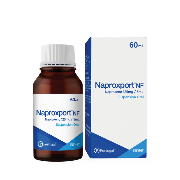 Naproxport Nf 125Mg/5Ml Suspención Oral 60 Ml