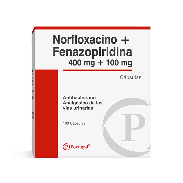 Norfloxacino +Fenazopiridina Cápsulas - Blister