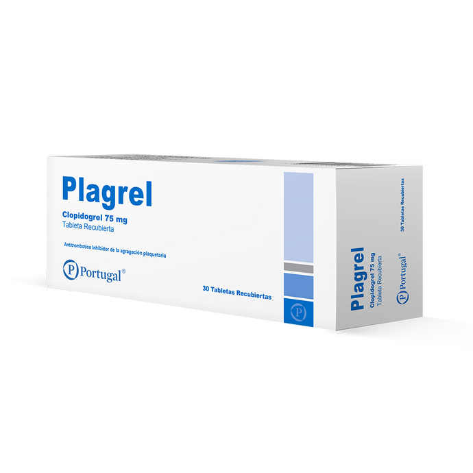 Plagrel 75 Mg Tabletas Recubiertas - Blister