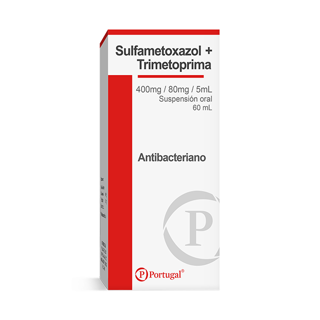 Sulfametoxazol + Trimetoprima 400/80Mg/5Ml X 60 Ml C/C