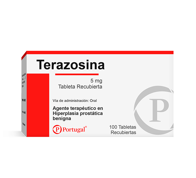 Terazocina 5 Mg Tabletas Recubiertas - Blister