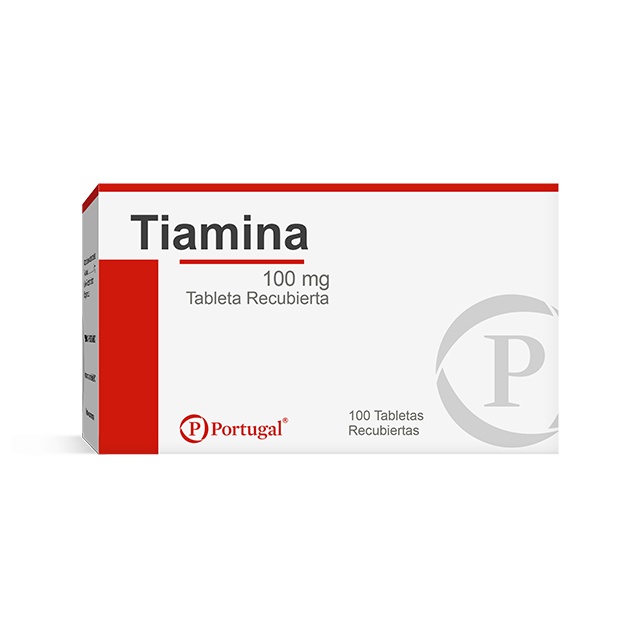 Tiamina 100 Mg Tabletas - Blister