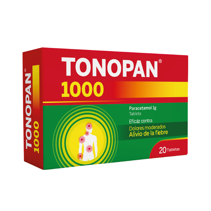 Tonopan 1000 Tabletas - Blister