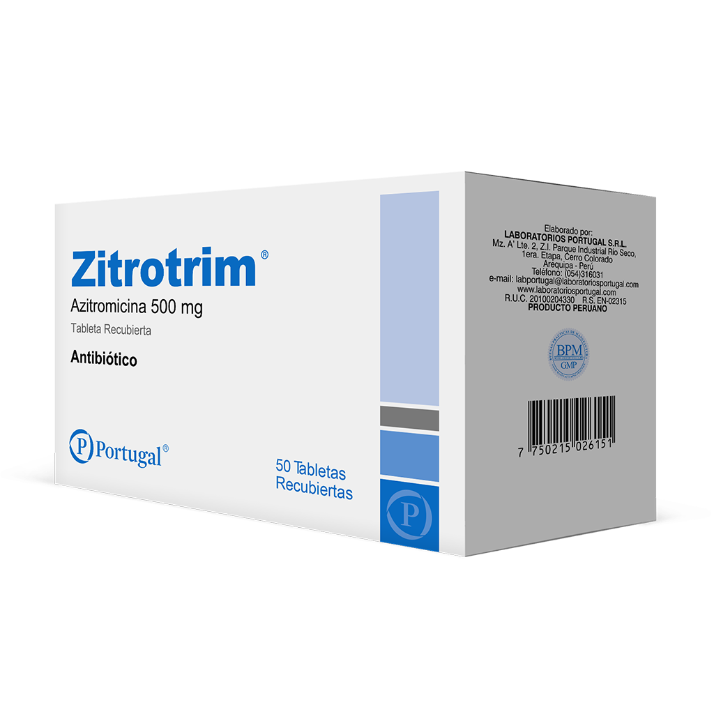Zitrotrim 500Mg Tabletas Recubiertas - Blister – BOTICAPORTUGAL