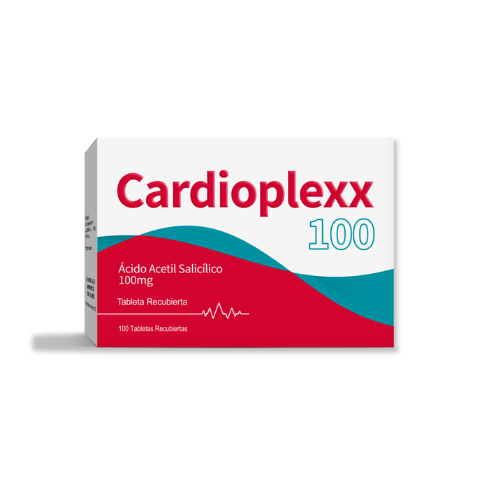 Cardioplexx 100 Tabletas Recubiertas 100MG