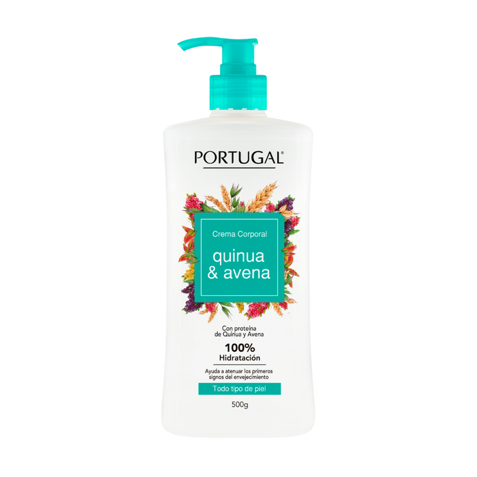 Crema Corporal Quinua y Avena 500 g.