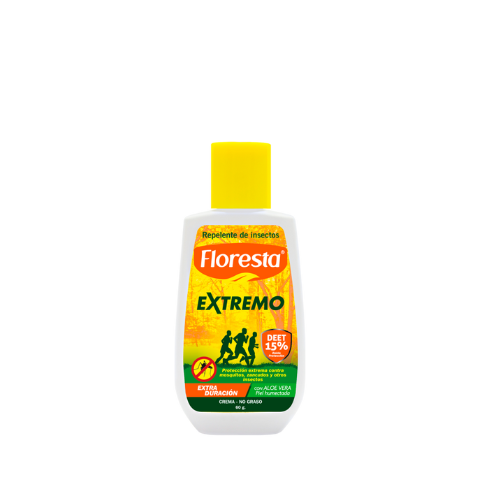 Repelente Floresta Extremo Crema 15% Deet 60 g.